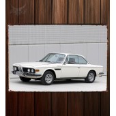 Металлическая табличка BMW 3.0 CSi (E9)